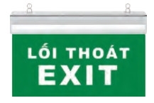 Đèn chỉ dẫn Led CD01 40x20/2.2w (PCCC)-2 mặt không hướng- (Có KĐ)